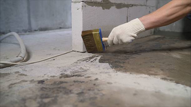 Crawl space vapor barrier installation in Stockton, IL